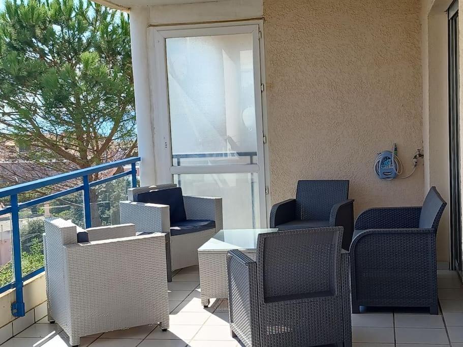 Plain-Pied, Terrasse, Piscine, Pleine Vue Mer, Plage A 6' A Pied, Parking, Wifi Fleury  Exteriér fotografie