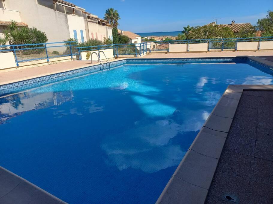Plain-Pied, Terrasse, Piscine, Pleine Vue Mer, Plage A 6' A Pied, Parking, Wifi Fleury  Exteriér fotografie