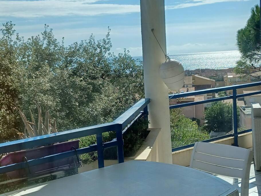 Plain-Pied, Terrasse, Piscine, Pleine Vue Mer, Plage A 6' A Pied, Parking, Wifi Fleury  Exteriér fotografie